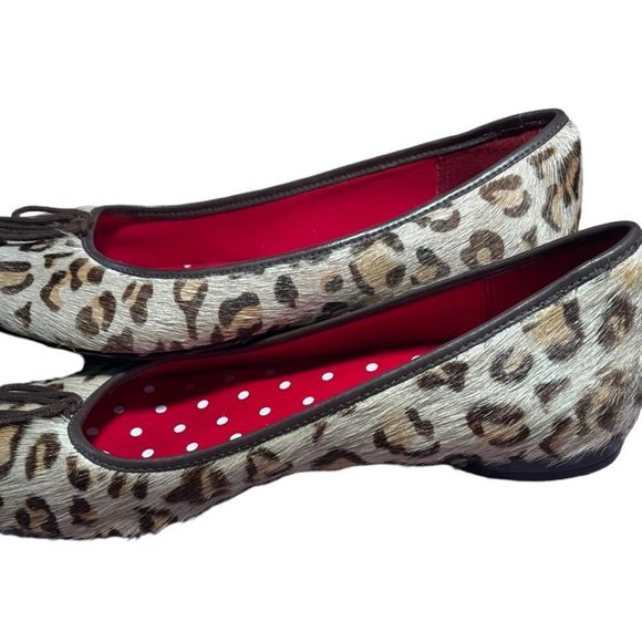 Kenneth Cole Reaction size 9 calf hair ballet flats EUC - Picture 7 of 13